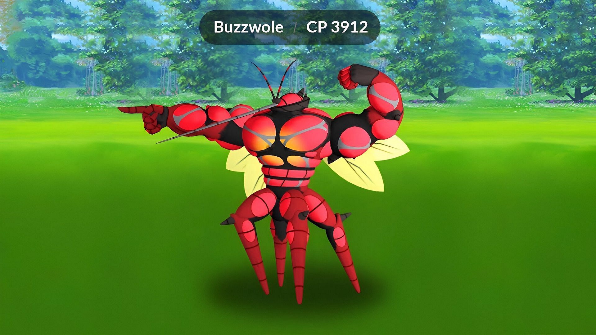 A Fighting/Bug-type like Buzzwole is a perfect counter to Alolan Persian. (Image via Poke Daxi/YouTube)