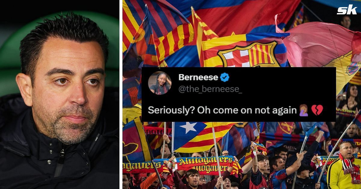 Barcelona boss Xavi Hernandez             