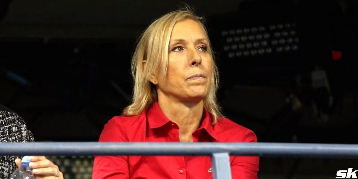 When Martina Navratilova ruled out the possibility of winning against men in a 