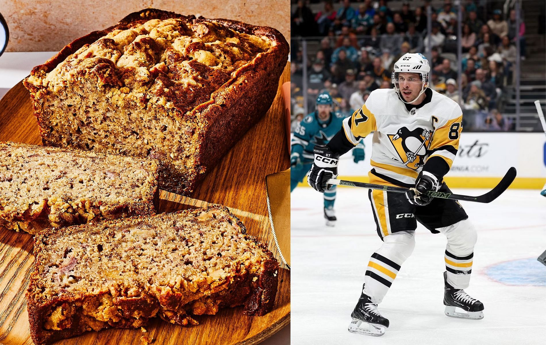 Did Sidney Crosby bake banana bread for Pens teammates? 