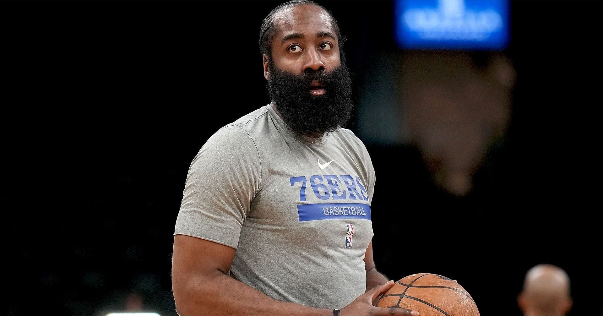 Philadelphia 76ers star guard James Harden