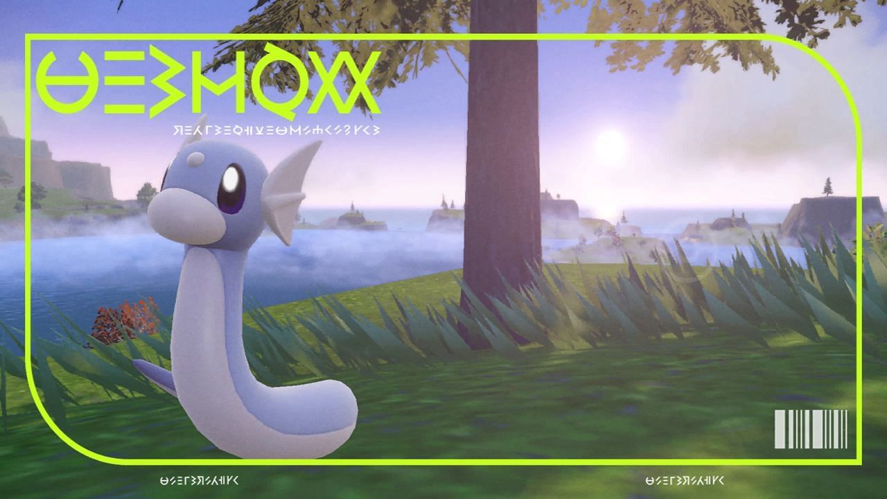 Dratini&#039;s Pokedex in Pokemon Scarlet and Violet (Image via The Pokemon Company)