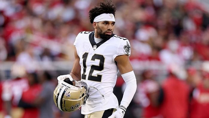 New Orleans Saints wide receiver Chris Olave secures goal-line grab for  first career NFL TD