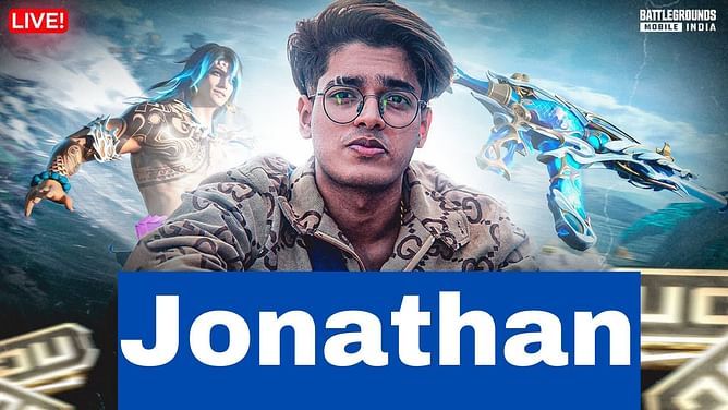 BGMI star Jonathan Gaming ranks third in most popular YouTube Gaming streamers in September 2023