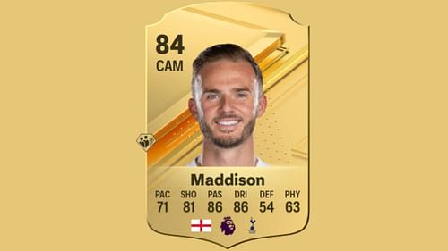 James Maddison in EA FC 24 (Image via EA Sports)