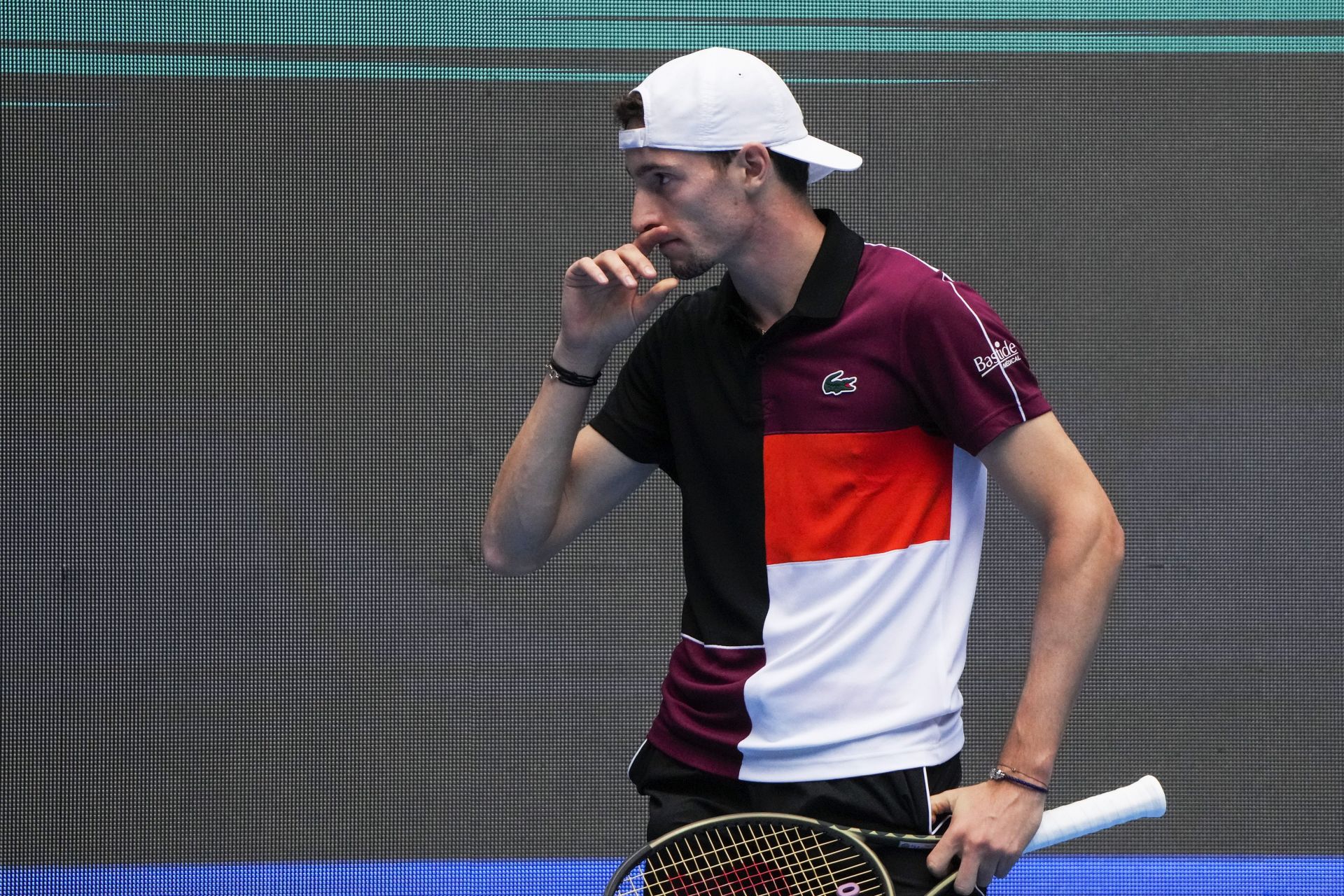 Ugo Humbert at the 2023 Shanghai Masters.