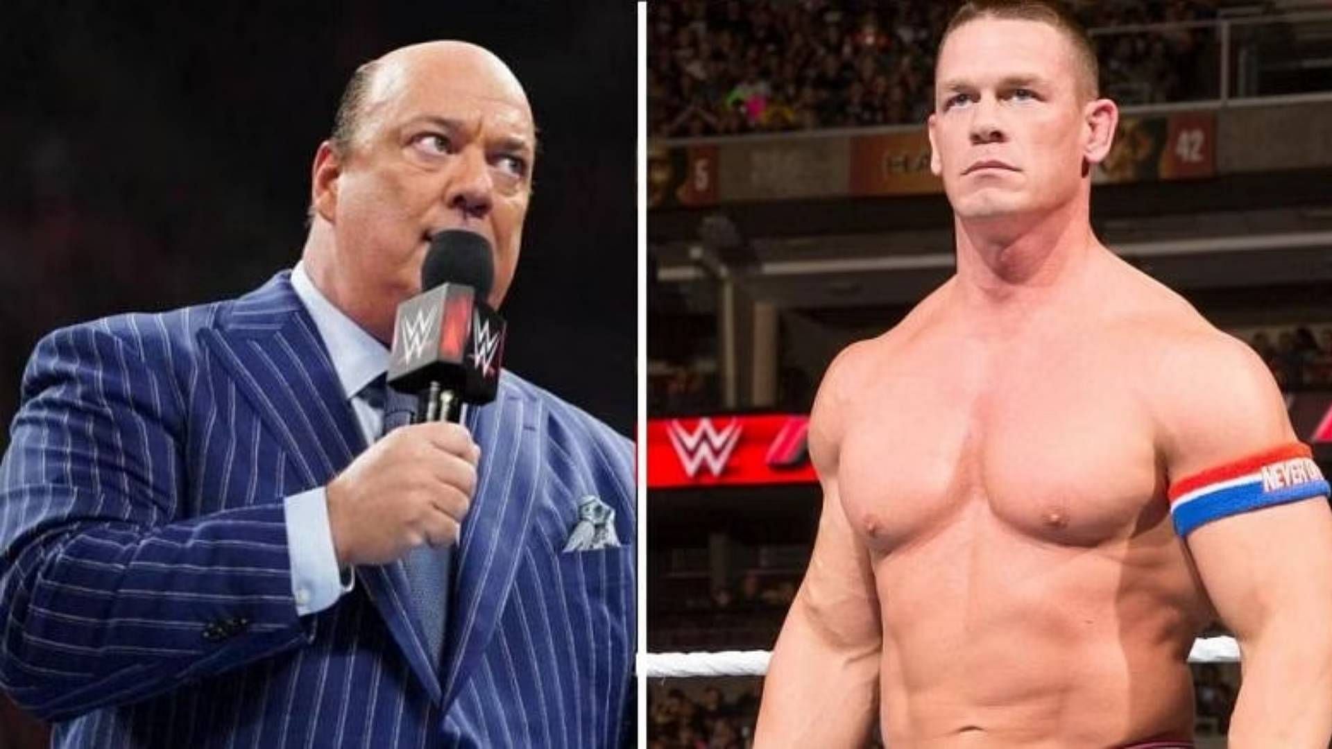 John Cena and Paul Heyman