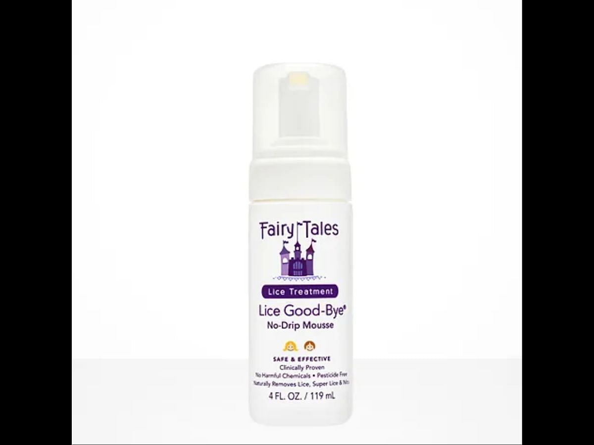 Fairy Tales Lice Good-Bye No-Drip Mousse (Image via fairytaleshaircare.com)