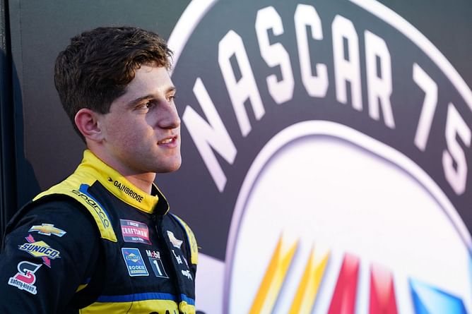 WATCH: A bloody Nick Sanchez yells at Matt Crafton after scuffle that followed NASCAR truck race at Talladega