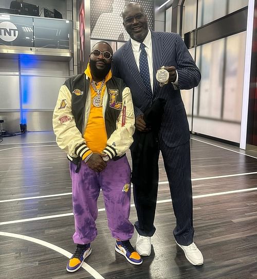 Shaq with Rick Ross (via Instagram)