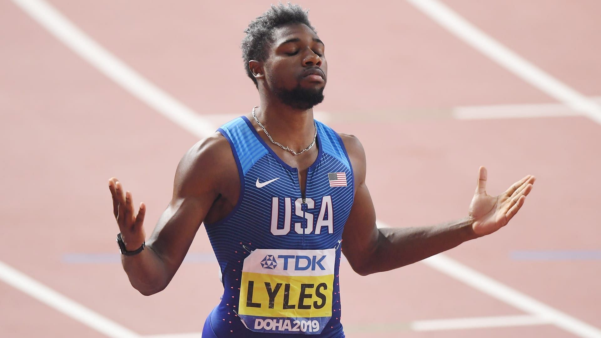 Noah Lyles broke down the professional