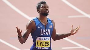 "You are the leader, you're the captain of the ship" - Noah Lyles on a professional's mentality in track and field