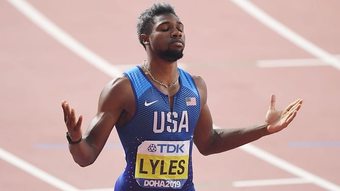 "You are the leader, you're the captain of the ship" - Noah Lyles on a professional's mentality in track and field