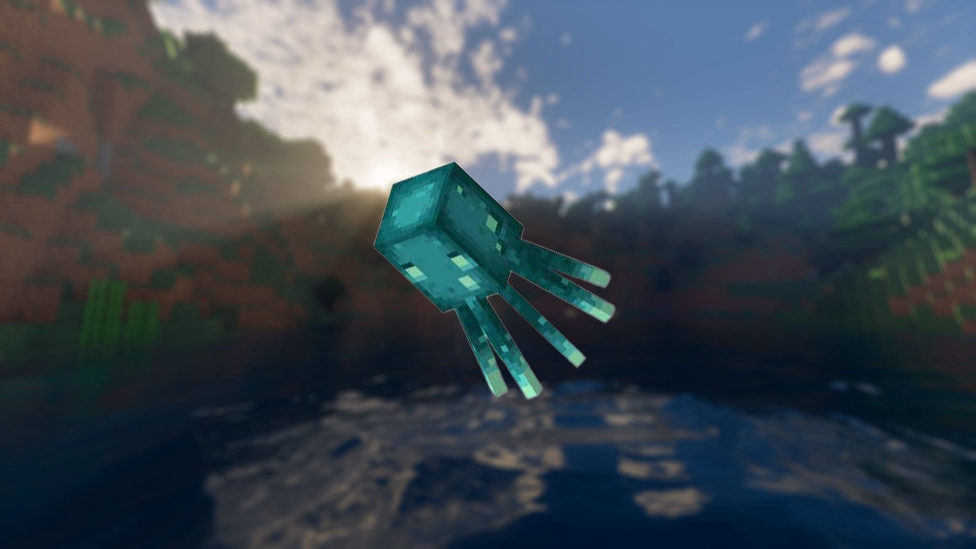 Glow Squid: Spreading luminescence (Image via Mojang)