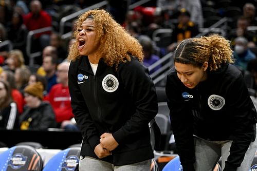 Shelomi Sanders of the Colorado Buffaloes. (Photo by Alika Jenner/Getty Images)