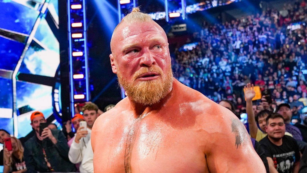 Brock Lesnar could retire at the hands of a young WWE star