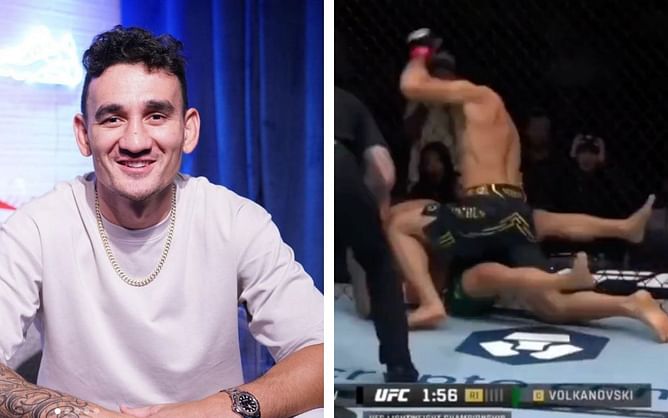 Max Holloway issues 4-word reaction to Islam Makhachev's brutal KO of former foe Alexander Volkanovski