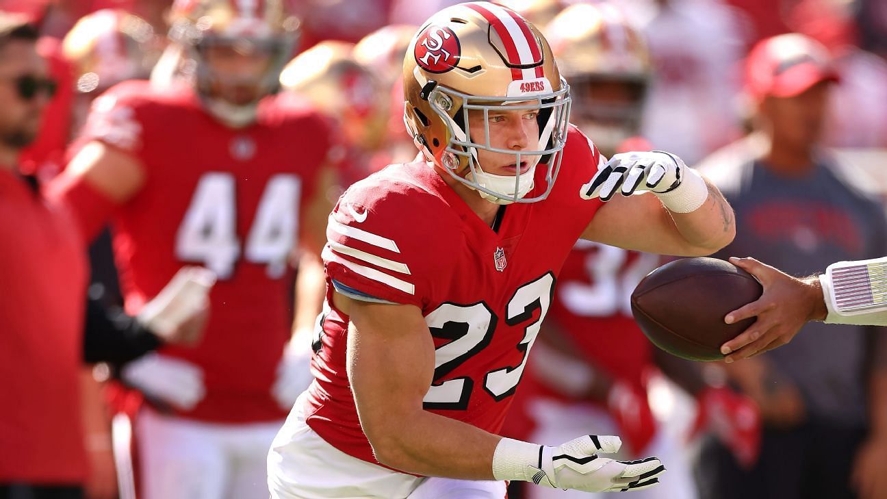 49ers injuries: Updates on Christian McCaffrey, Deebo Samuel, more