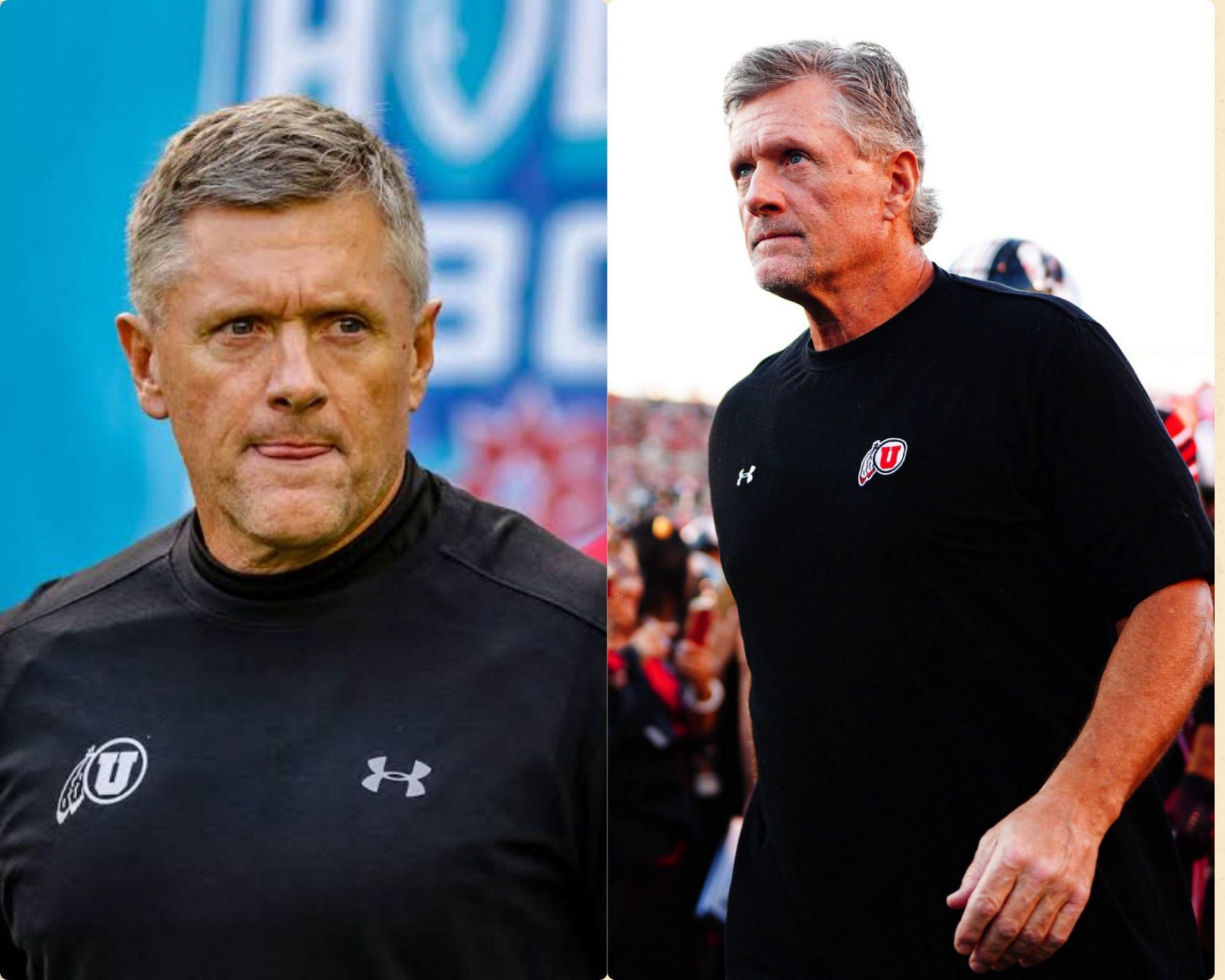 The Utah Utes football head coach, Kyle Whittingham