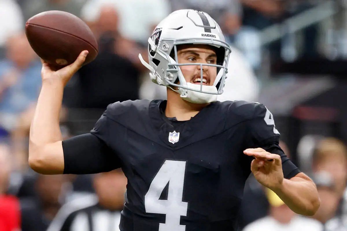 Raiders rookie Aidan O'Connell to make NFL debut with Jimmy Garoppolo out:  Source - The Athletic