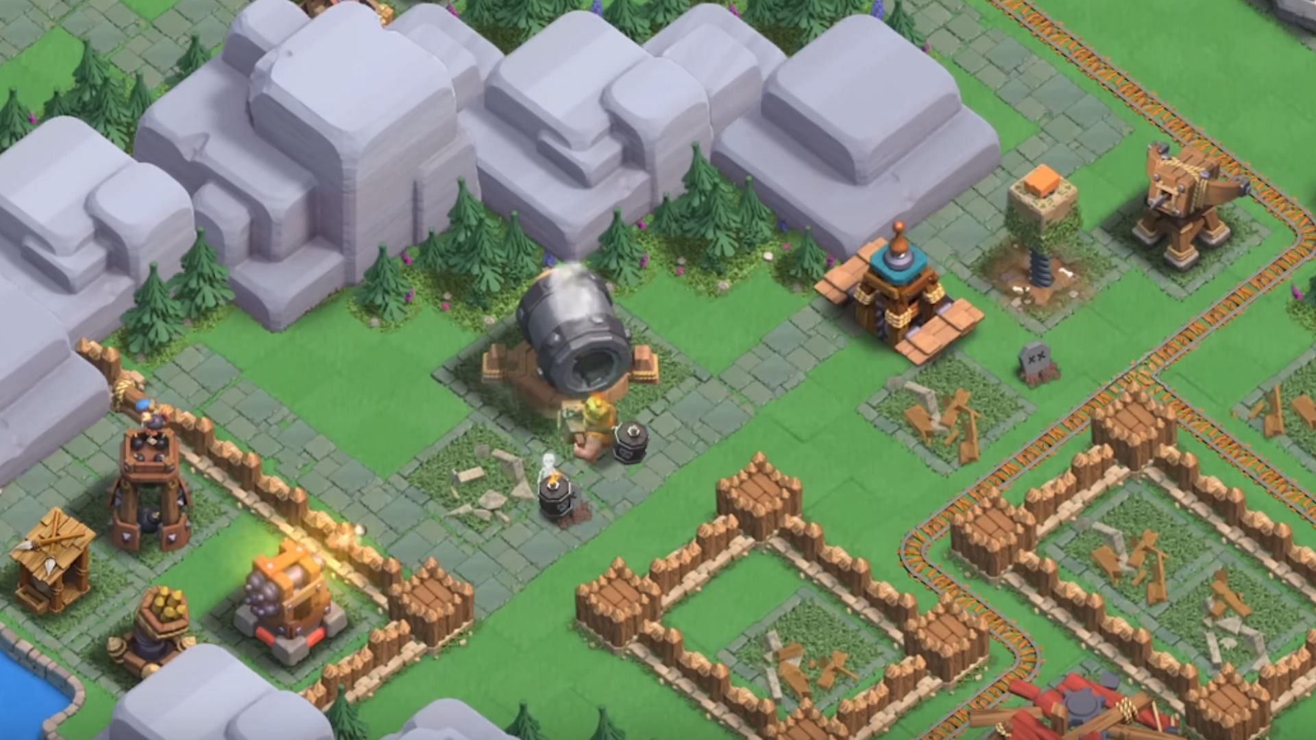 The new Clan Capital troop, Superminer (Image via Supercell)