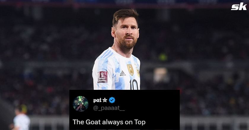 The GOAT always on top In a class of his own - Fans react as Lionel  Messi leads Sofascore's list of players with most 10/10 ratings