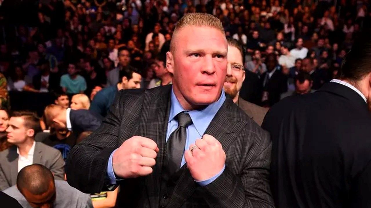 Brock Lesnar is a huge name in combat sports entertainment