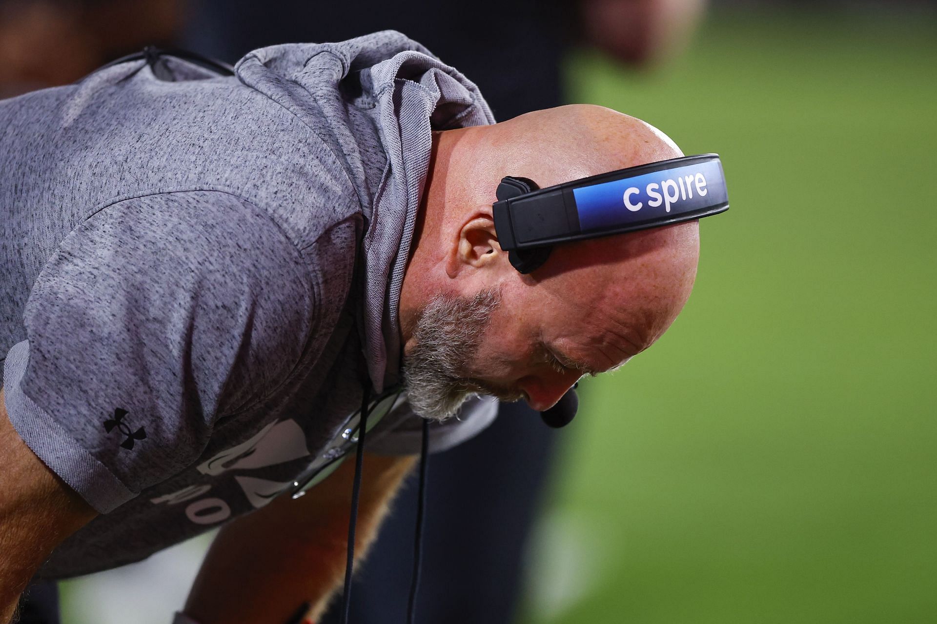 UAB coach Trent Dilfer reacts against the Georgia Bulldogs on Sept. 23 in Athens, Georgia. (Photo by Todd Kirkland/Getty Images)