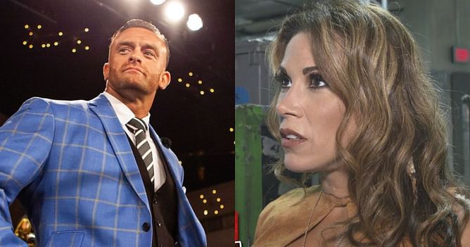 Mickie James reacts to an interesting tweet: "I am gonna be drooling over your hubby Nick Aldis"