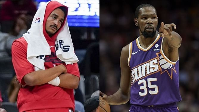 "What kind of food you be eating before a game?" - Jordan Poole sought advice from Kevin Durant ahead of first season in Washington