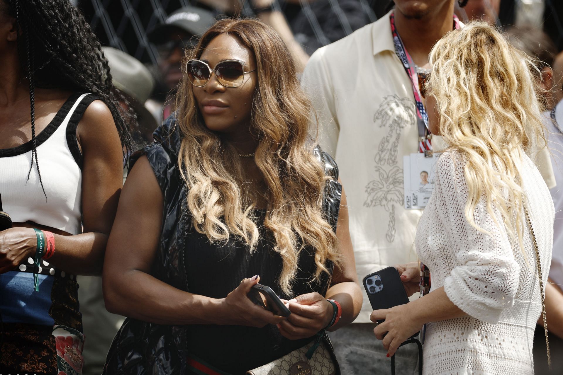 Serena Williams at the F1 Grand Prix of Miami