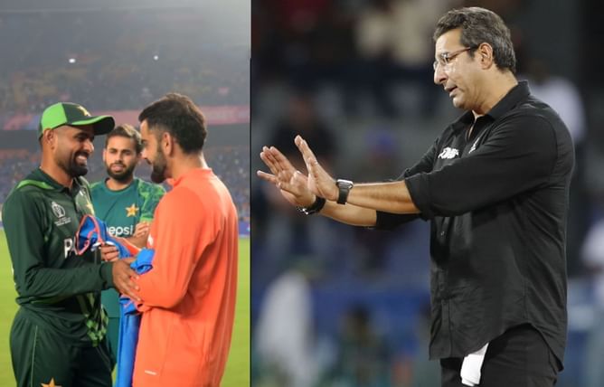 “Today was not the day to do this” - Wasim Akram hits out at Babar Azam for receiving signed jersey from Virat Kohli