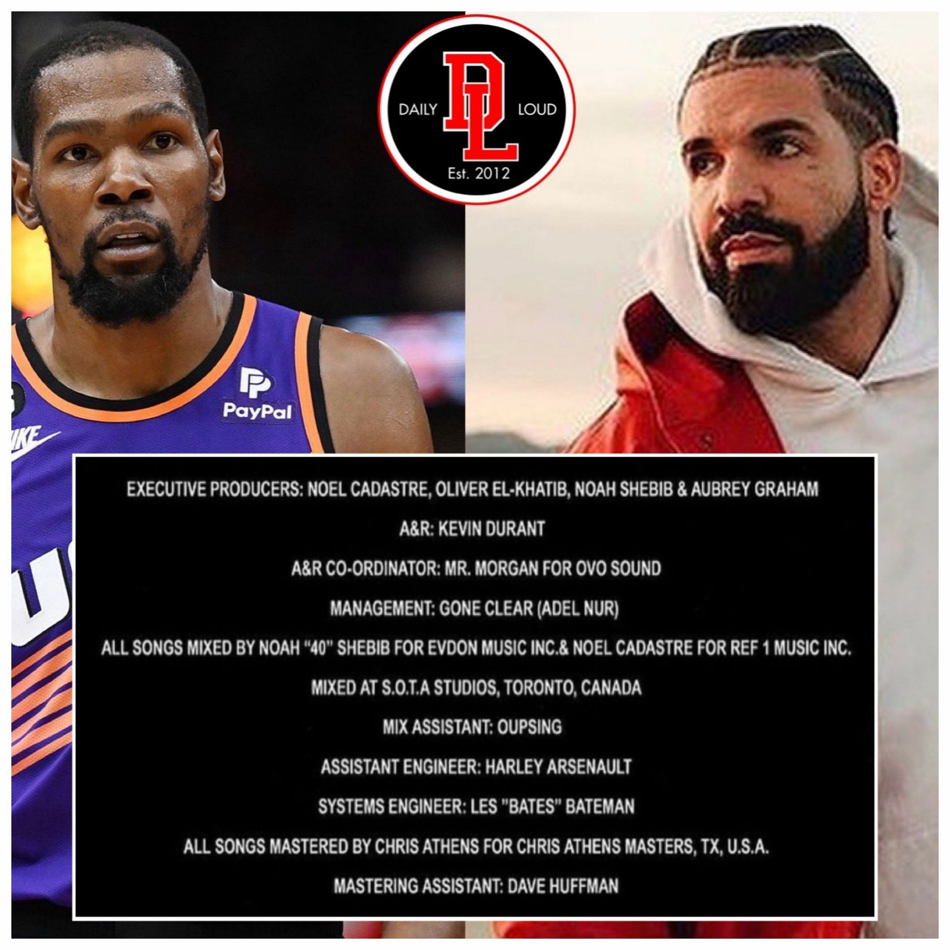 Drake-Durant&#039;s collaboration in 