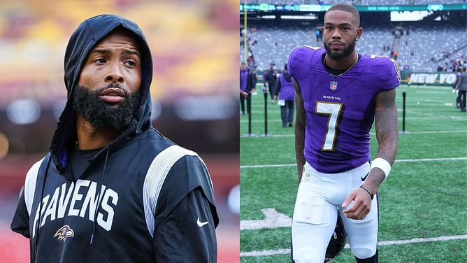 Ravens rule out WRs Odell Beckham Jr. and Rashod Bateman for game