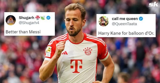 “Better than Messi”, “Kane for Ballon d'Or” – Fans left stunned as Harry Kane scores incredible goal from inside his own half