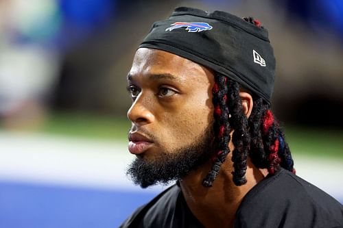 Damar Hamlin at Tampa Bay Buccaneers v Buffalo Bills