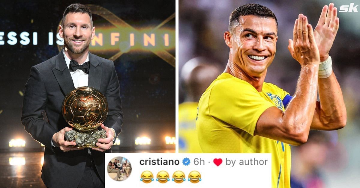 Ronaldo liked a post criticising Messi winning 8 Ballons d
