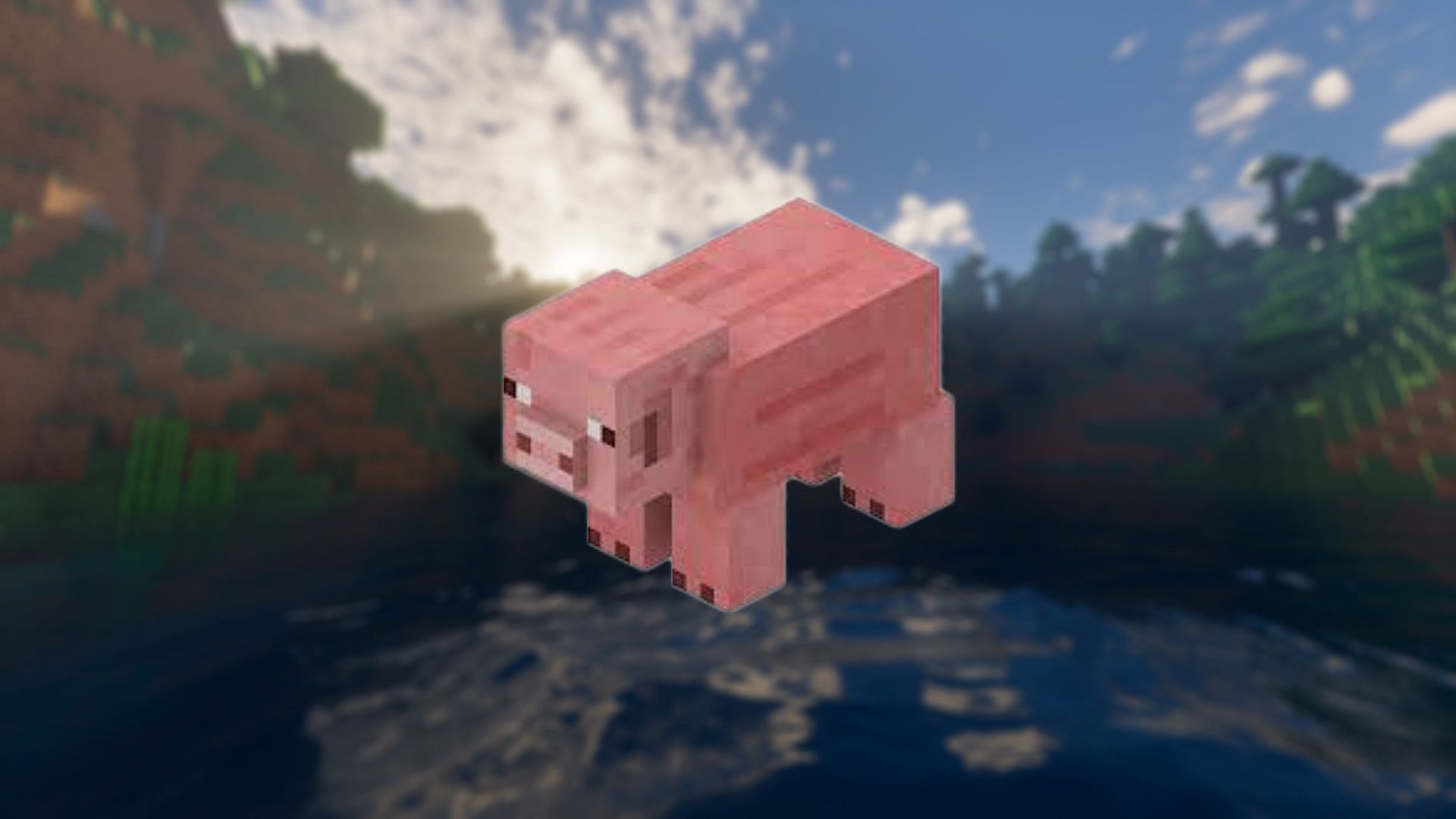 Pig: One of the best sources of food (Image via Mojang)