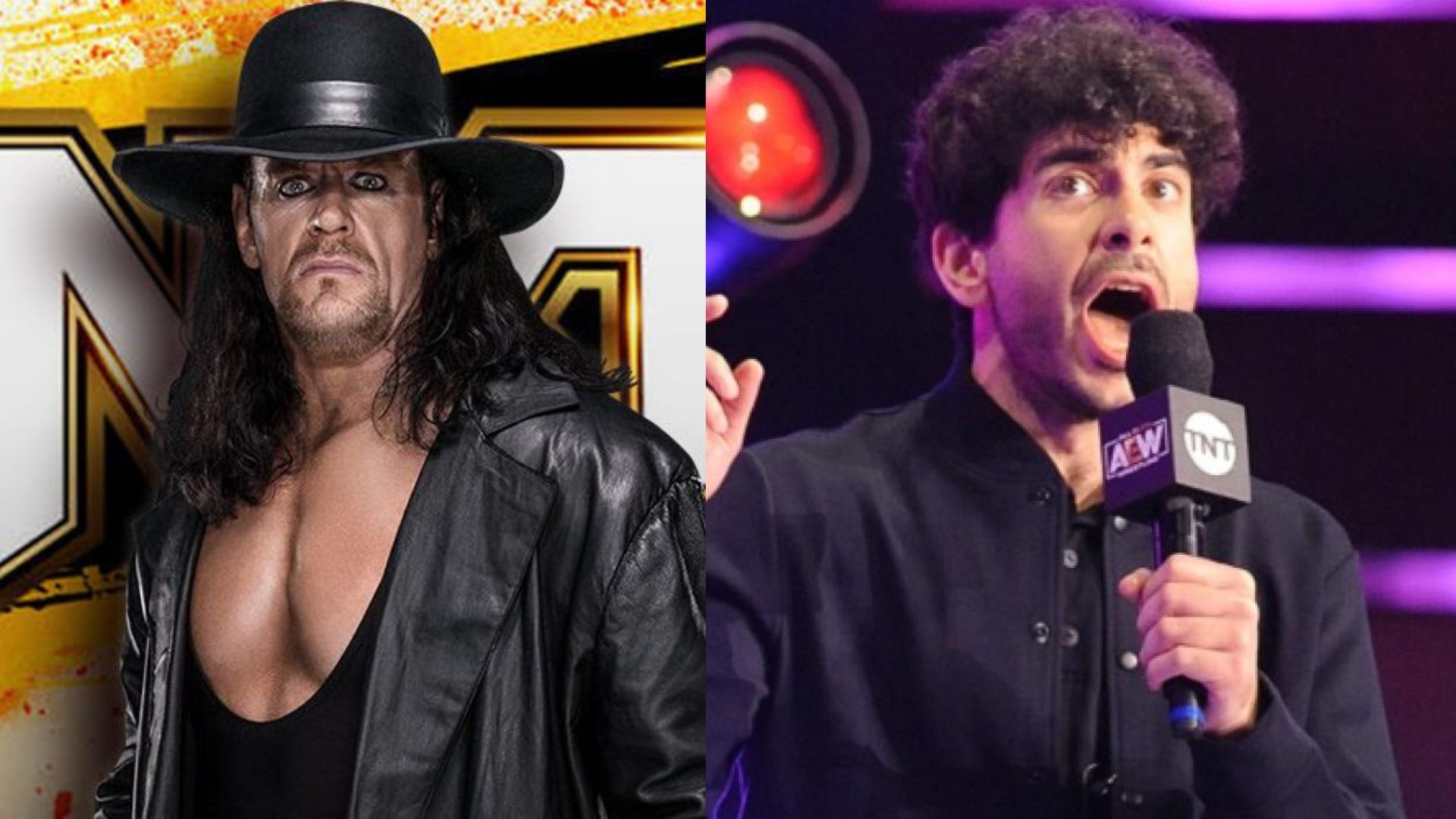 The Undertaker (left); Tony Khan(right)