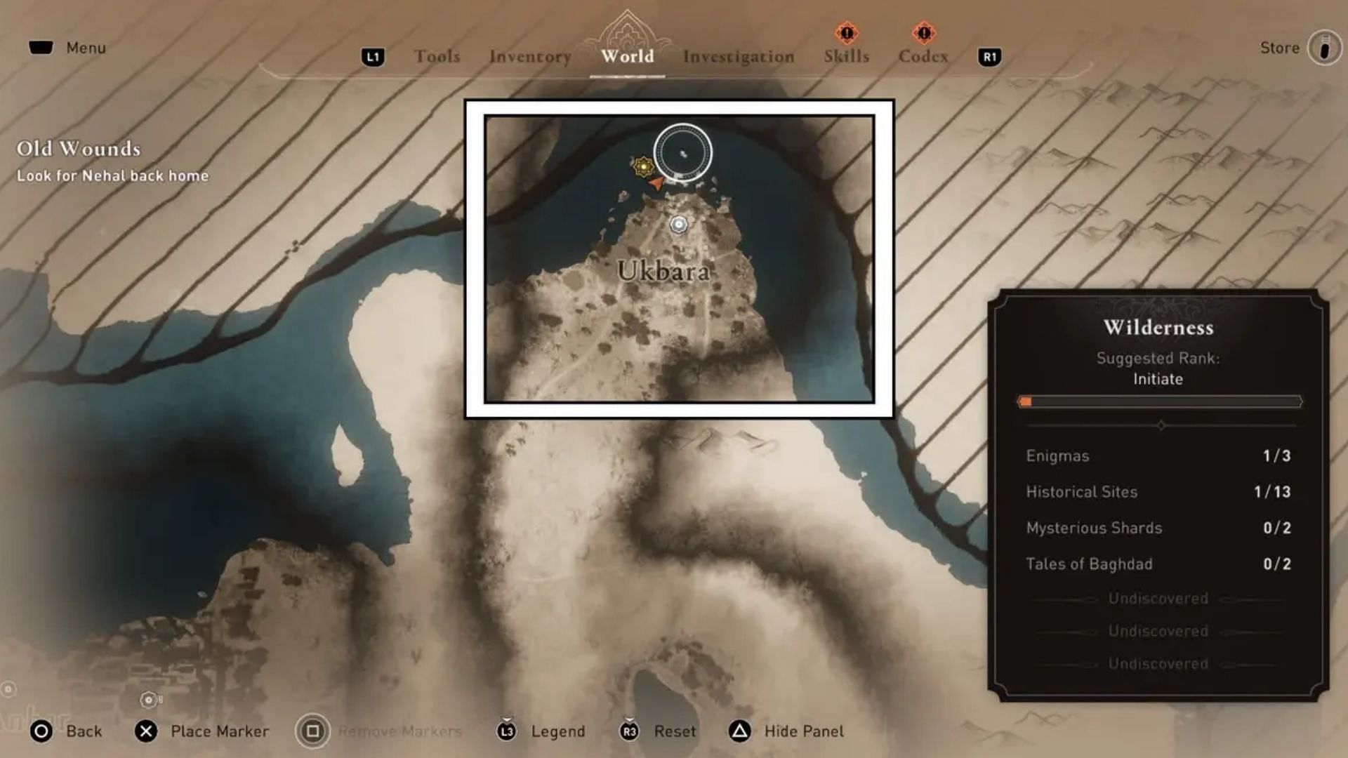 This is the location of the Surrender enigma (Image via Ubisoft)