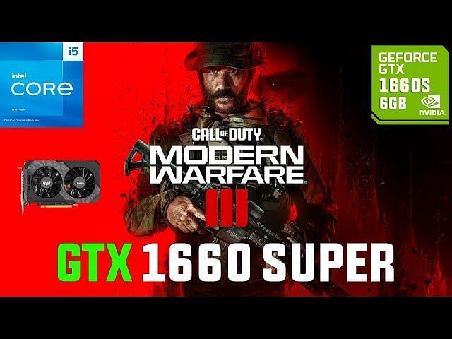 Best Modern Warfare 3 Graphics Options For Nvidia Gtx 1660 Super