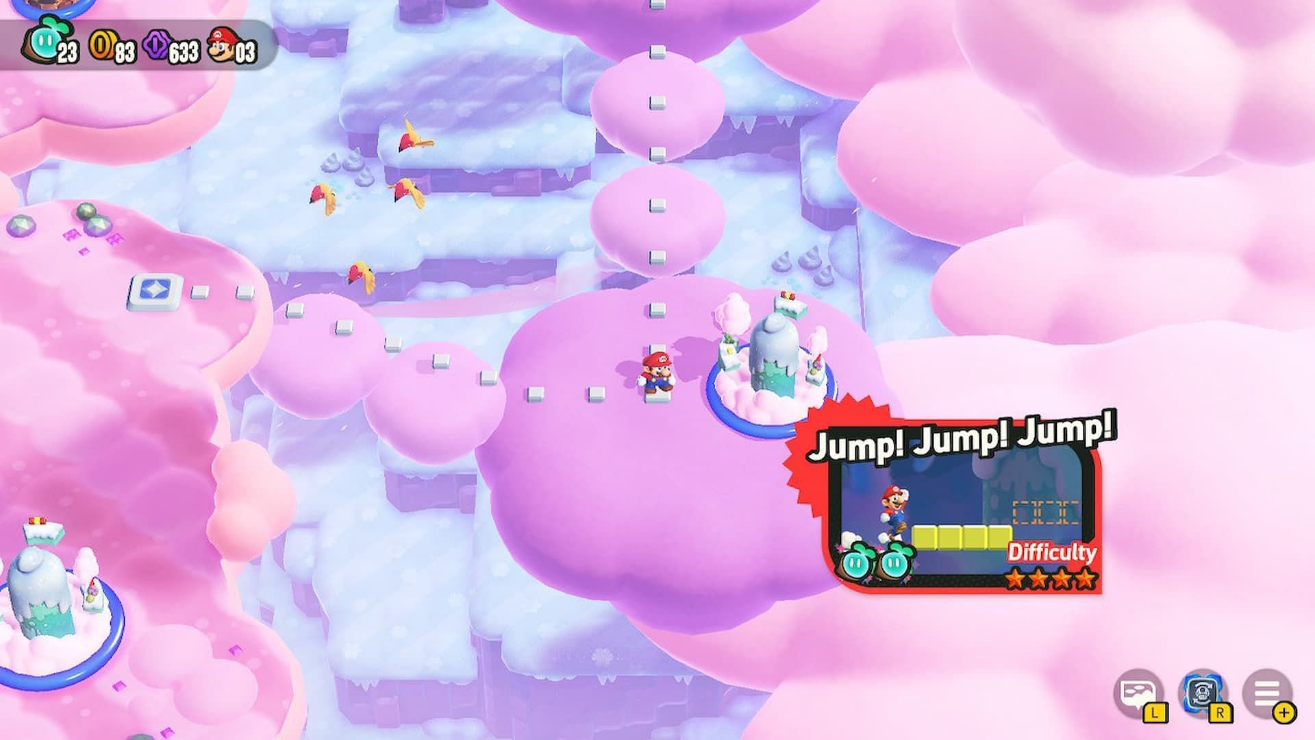 Head to the Jump! Jump! Jump! course (Image via Nintendo)