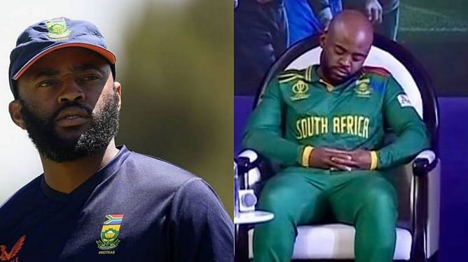 "I wasn't sleeping" - Temba Bavuma opens up on his viral picture from 2023 World Cup Captains Meet