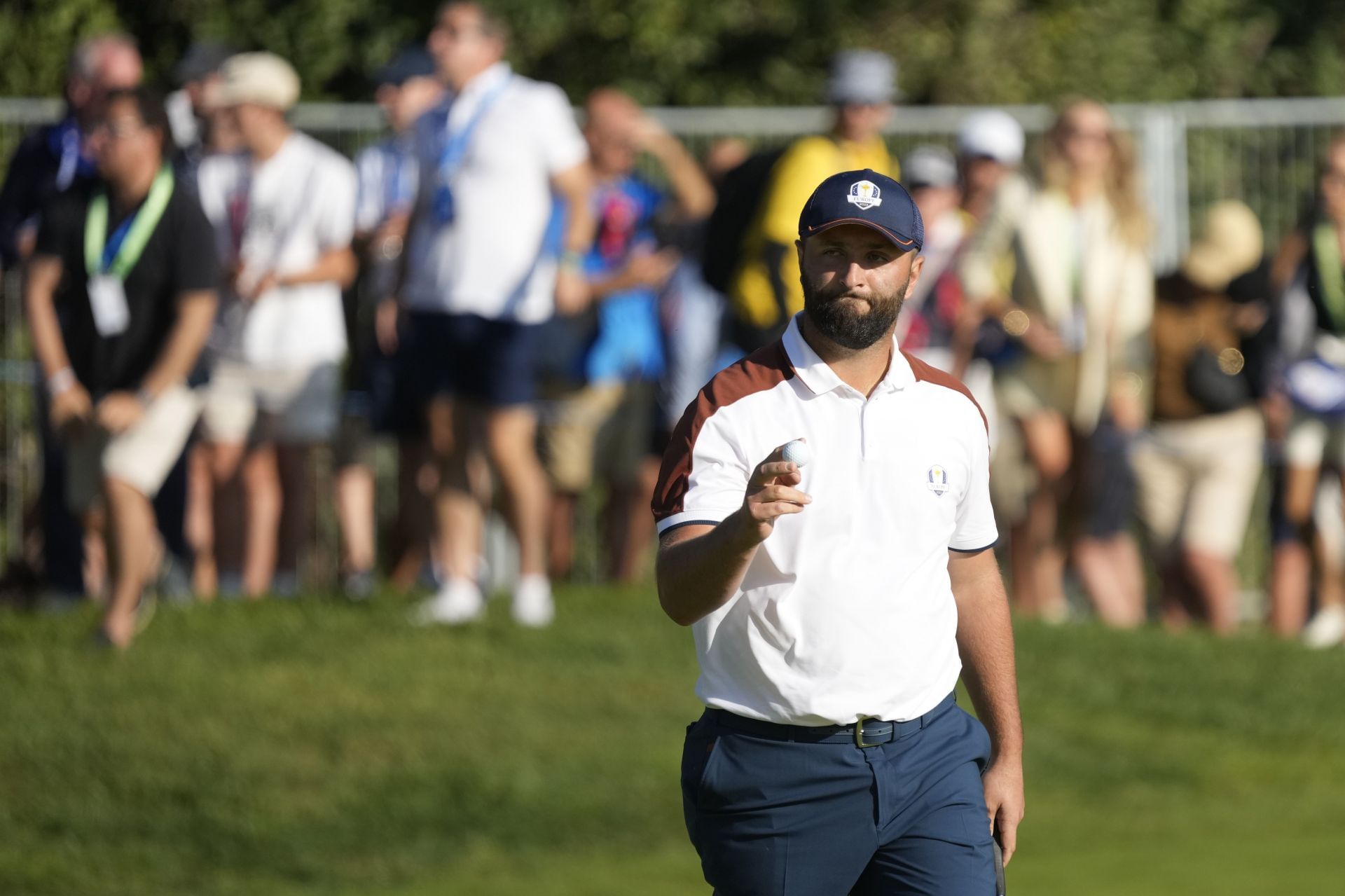 Jon Rahm (Image via AP Photo/Andrew Medichini)