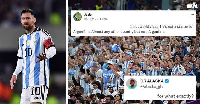 “Not world class”, “For what exactly” – Argentina fans furious with 25-year-old attacker partnering Lionel Messi in line-up to face Peru
