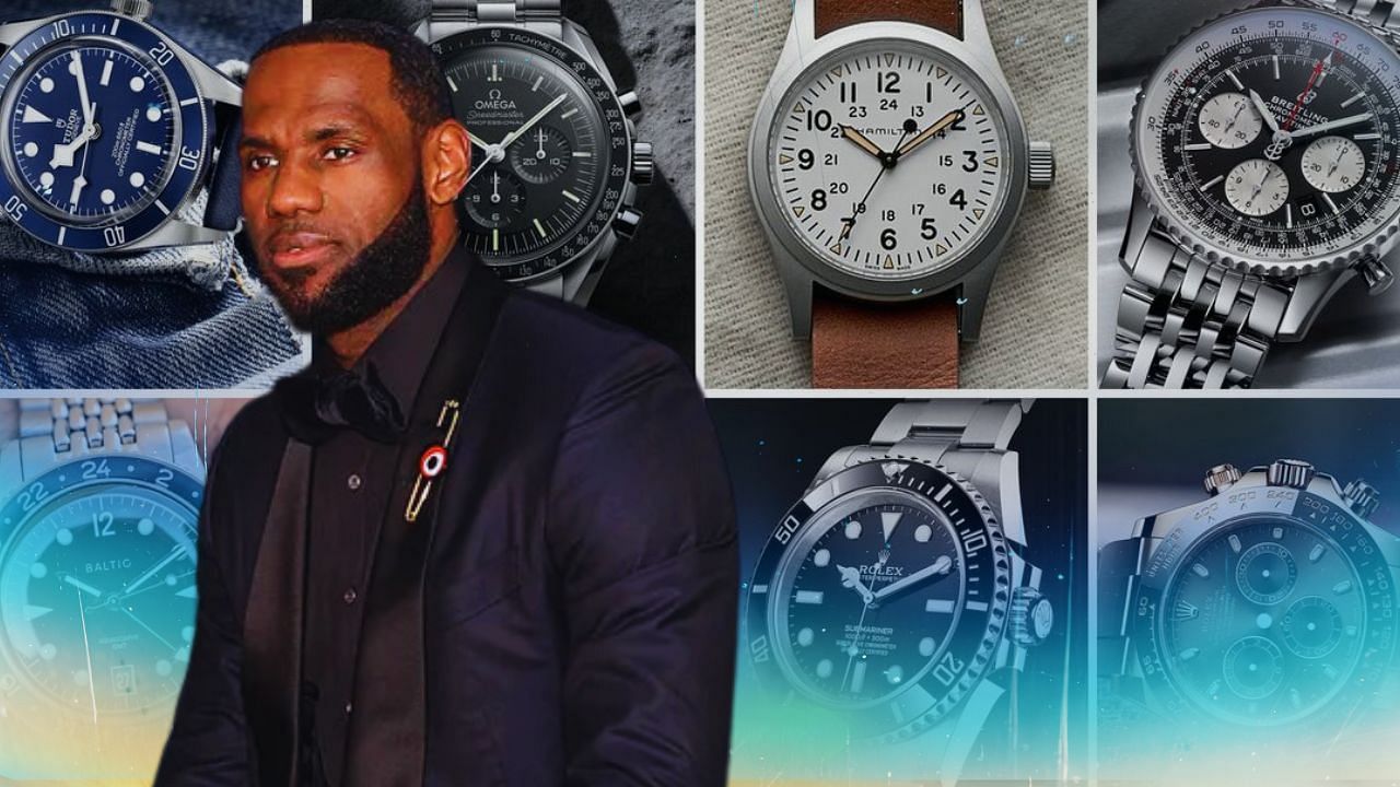 Looking at five of the rarest and most expensive watches owned by LeBron James