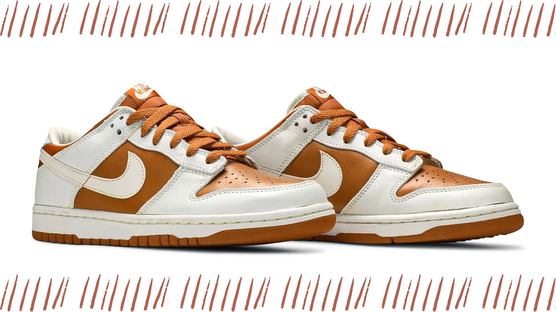 Nike Dunk Low Reverse Curry shoes (Image via Nike)