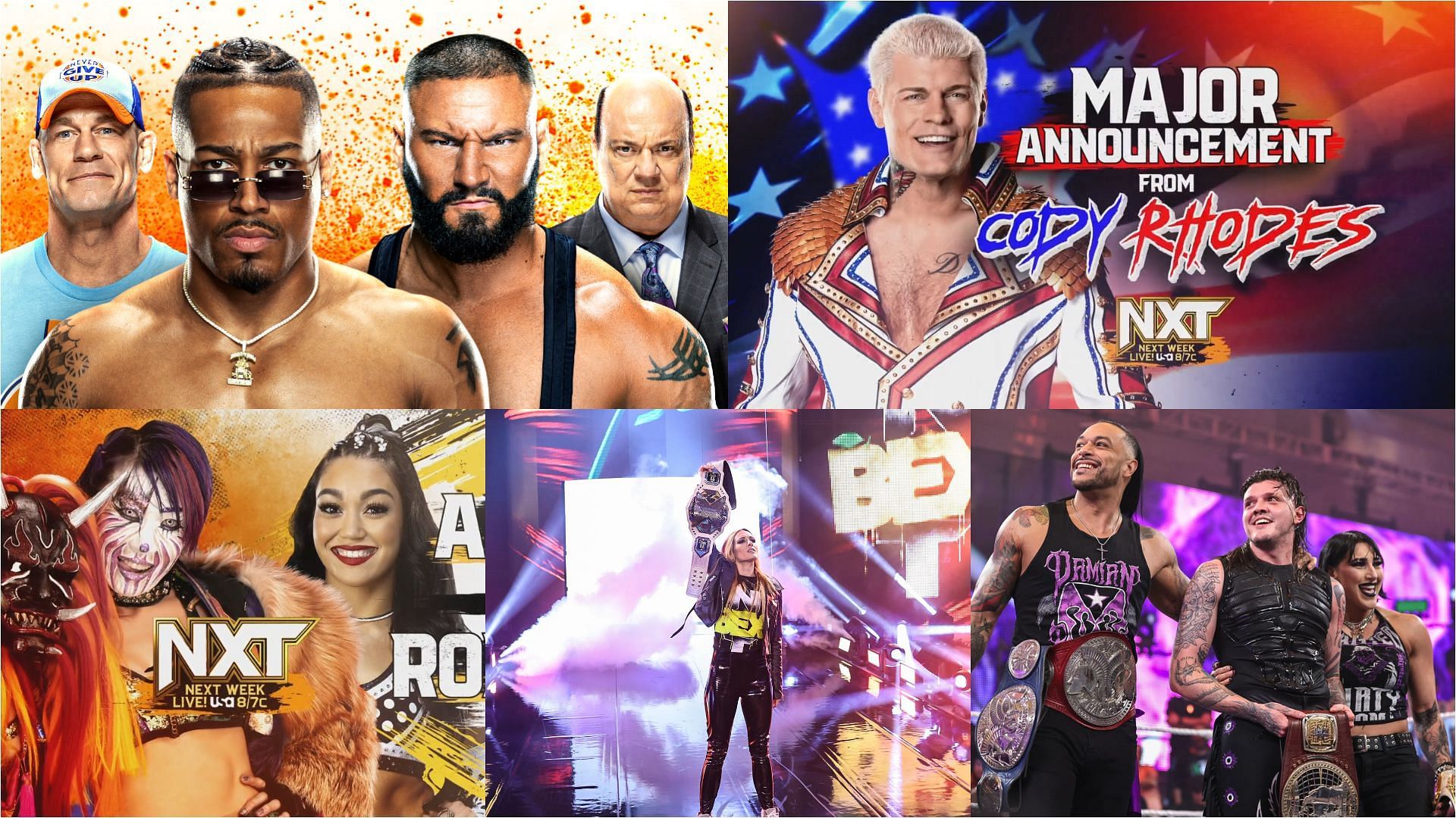 NXT next week will feature an incredible amount of star power