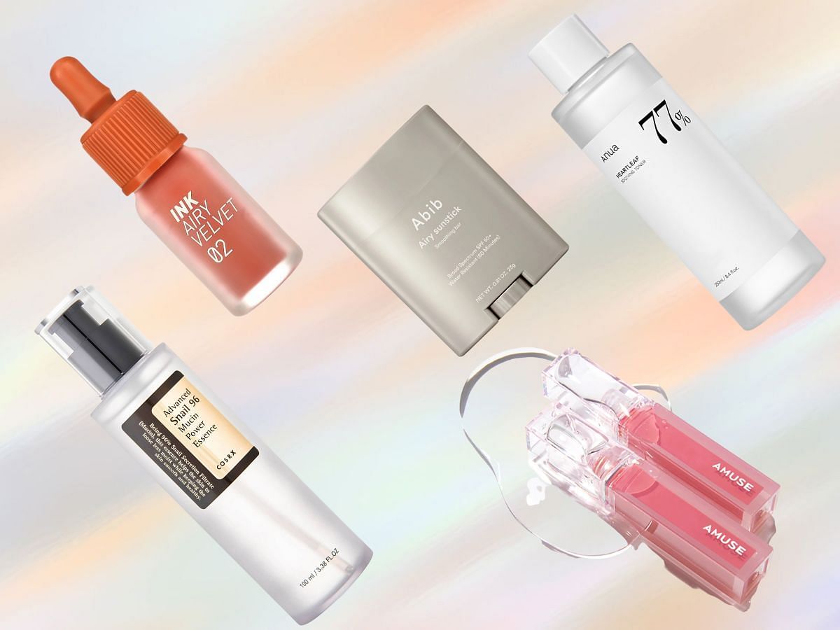 5 most trending K-beauty products (Image via Sportskeeda)