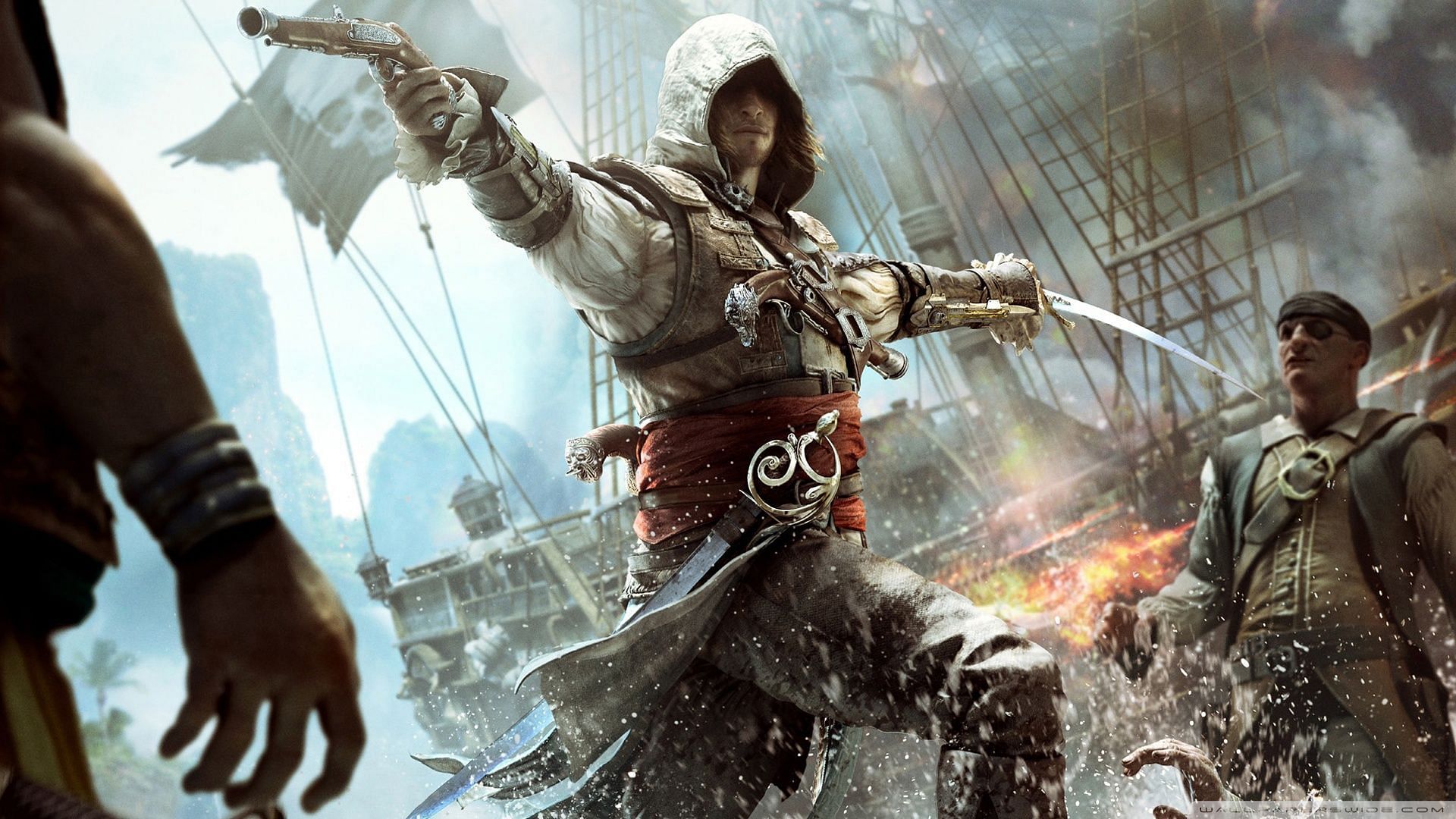 Deadly pirate, deadlier Assassin. (Image via Ubisoft)